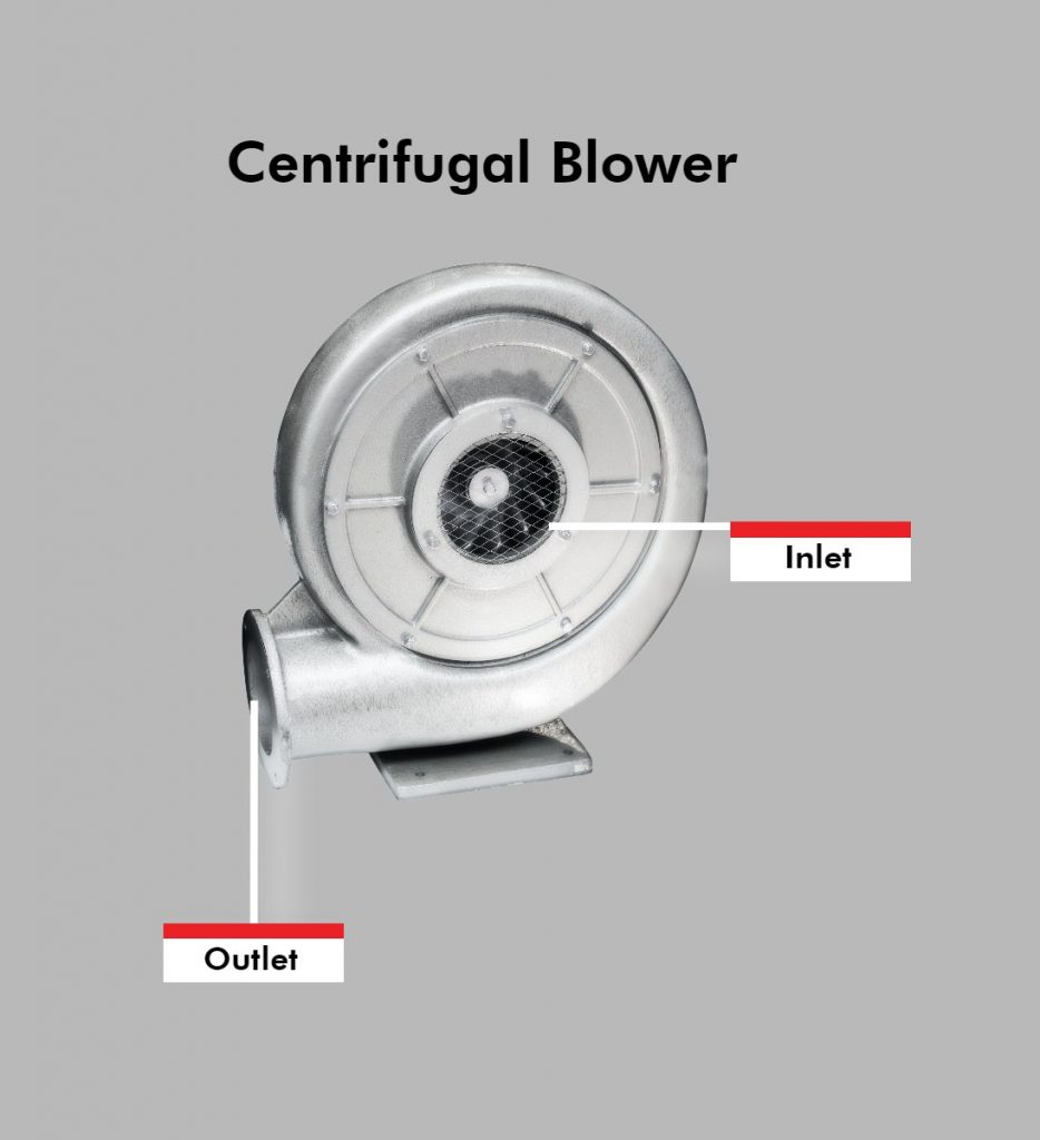Different between a centrifugal blower and regenerative blower